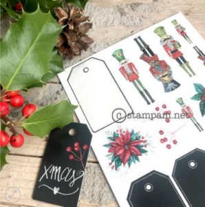 Crea tu propia tarjeta navideña con scrapbook | Creativa Barcelona