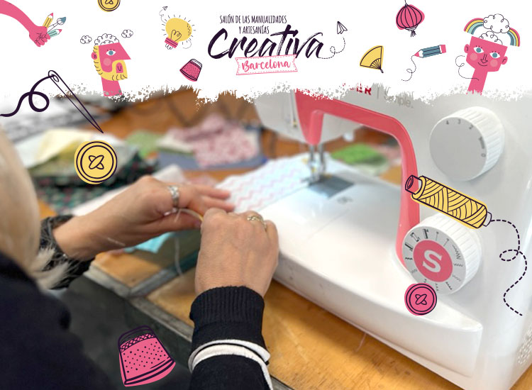 Este año, en Creativa Barcelona, ¡tod@s a coser! | Creativa Barcelona