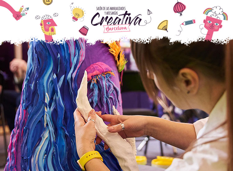 Creativa Barcelona albergará el estreno de la nueva colección de Oktoclay de pintura creativa 3D inspirada en Barcelona | Creativa Barcelona