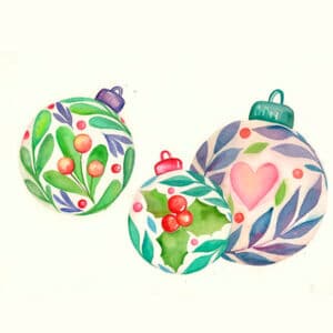 Iniciación a la Acuarela “Navidad” | Creativa Barcelona
