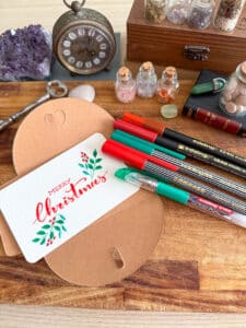 Taller Gratuito Tarjetas Navideñas con Edding | Creativa Barcelona